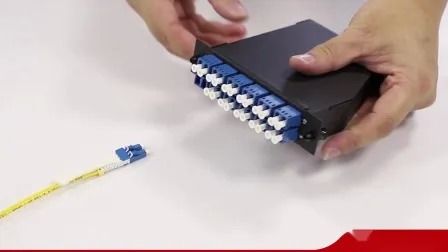 6 LC Duplex 12 Cores MPO/MTP Fiber Optic Cassette for 40/100Gbps Protocols